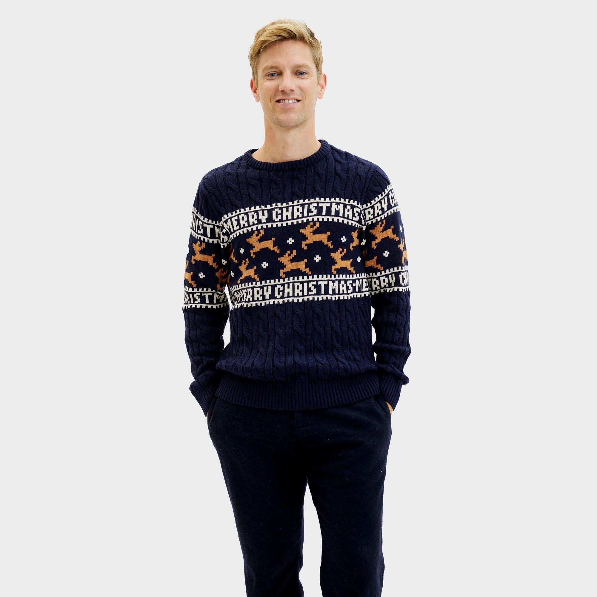 Le Pull De Noël Élegant - Homme.
