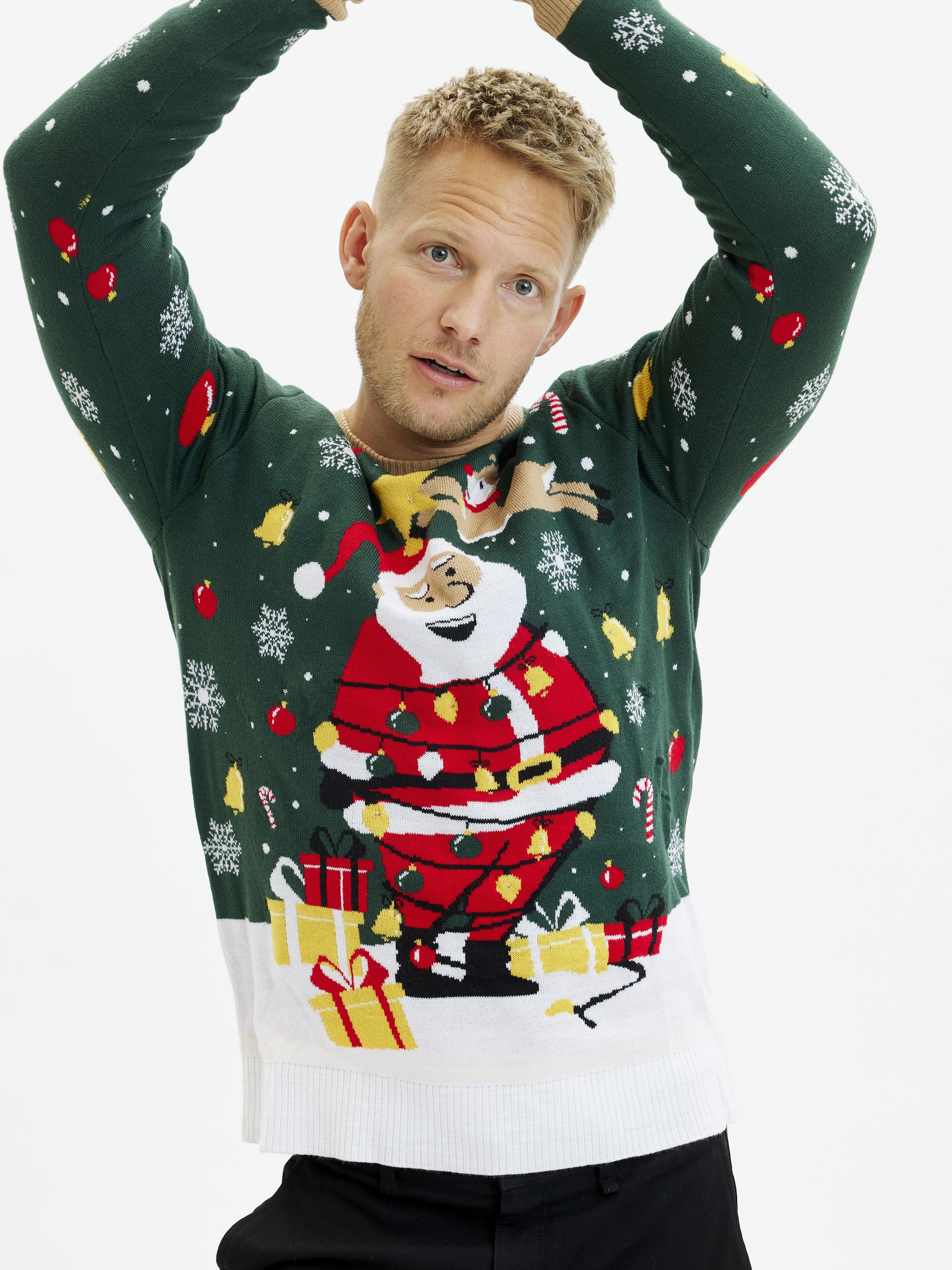 Santa Christmas Star - Homme
