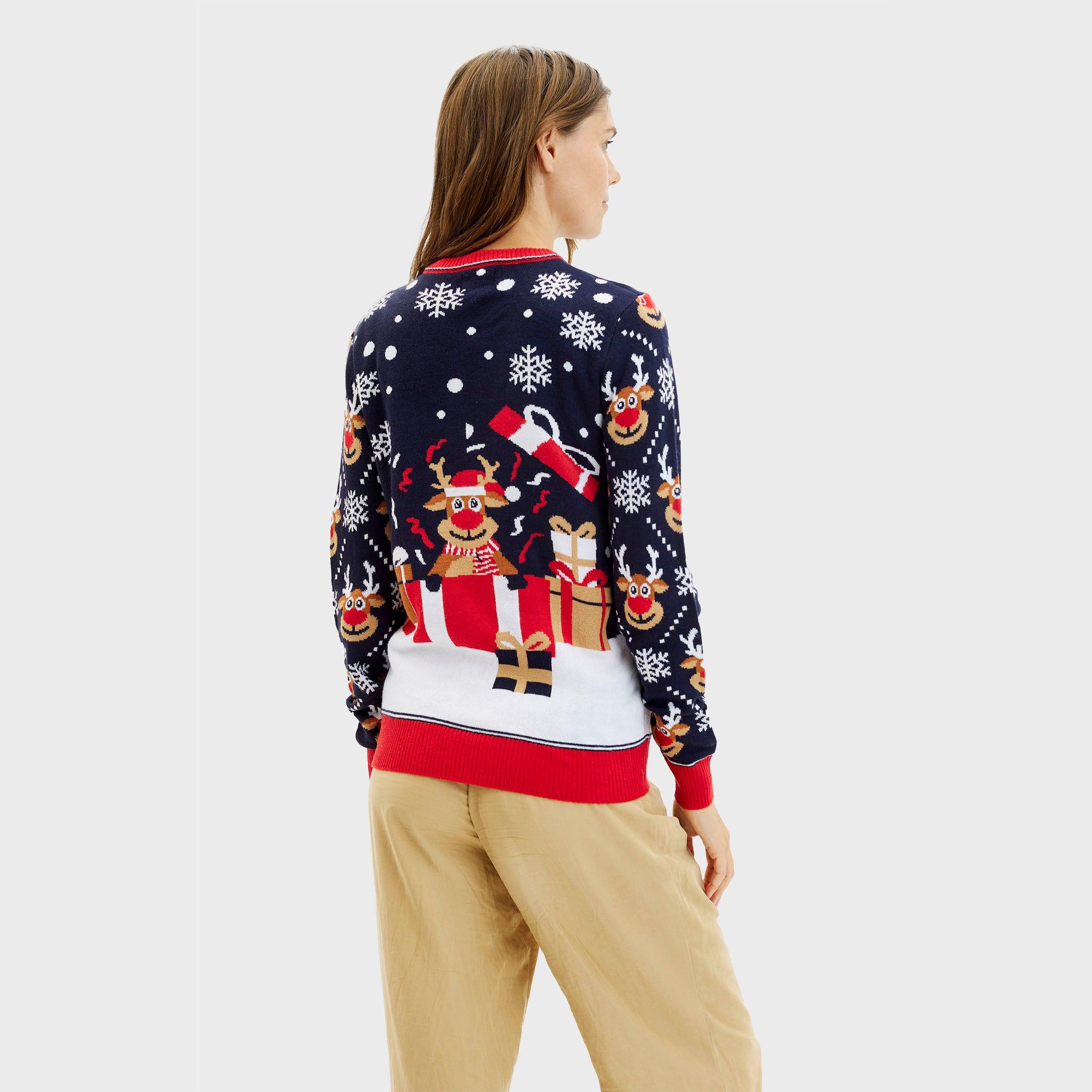 The Bringing Christmas Gifts Sweater - Femme