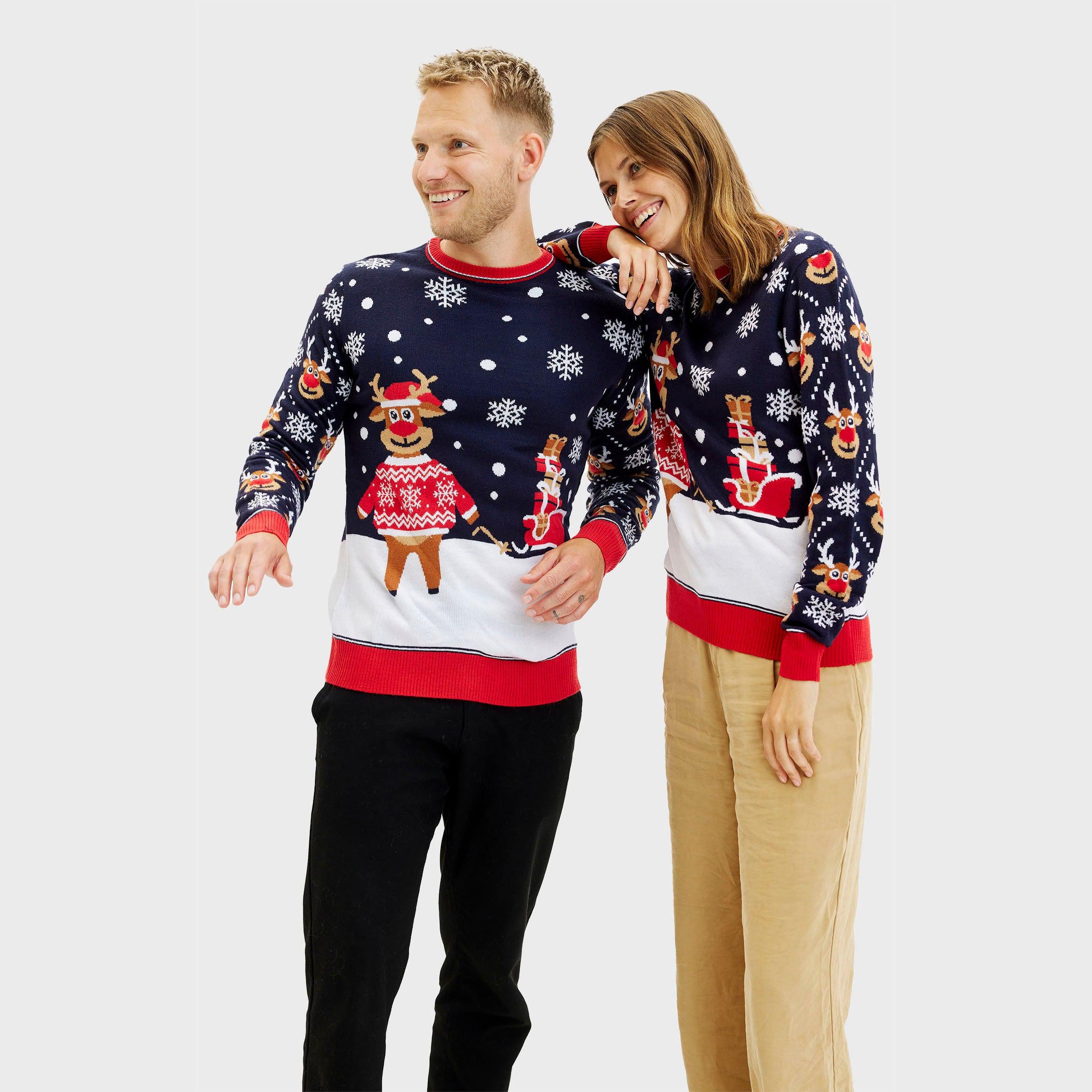 The Bringing Christmas Gifts Sweater - Femme