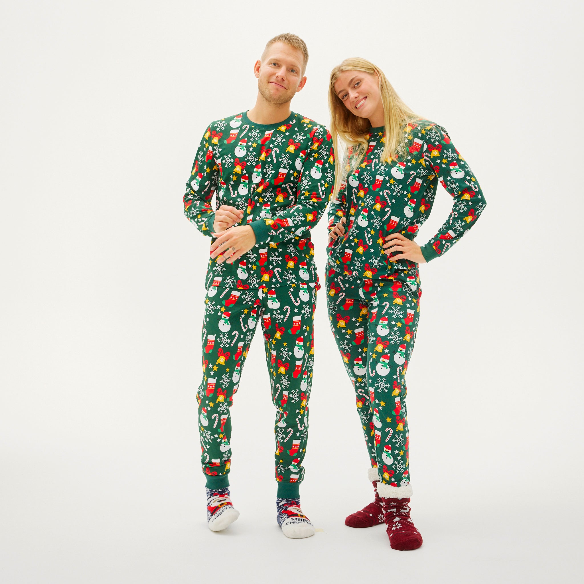 Pyjama De Noël Confortable - Femme