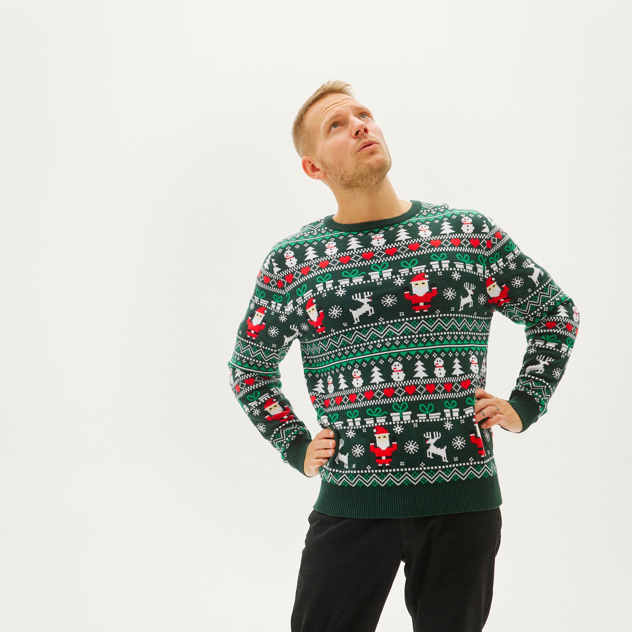 Le Pull De Noël Fin - Homme