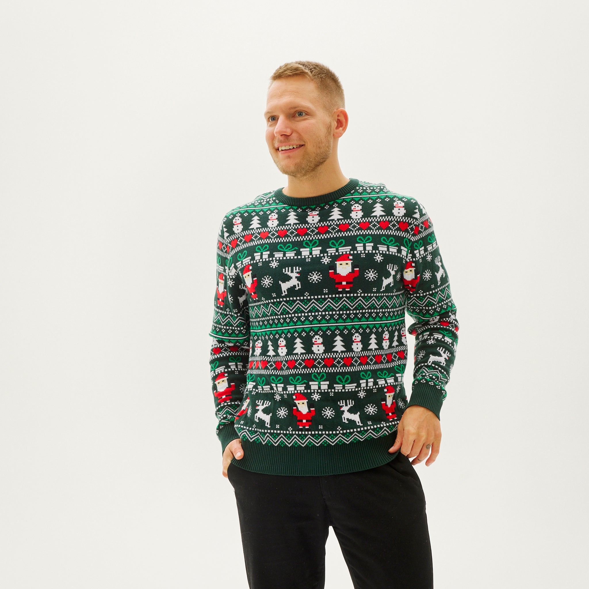 Le Pull De Noël Fin - Homme