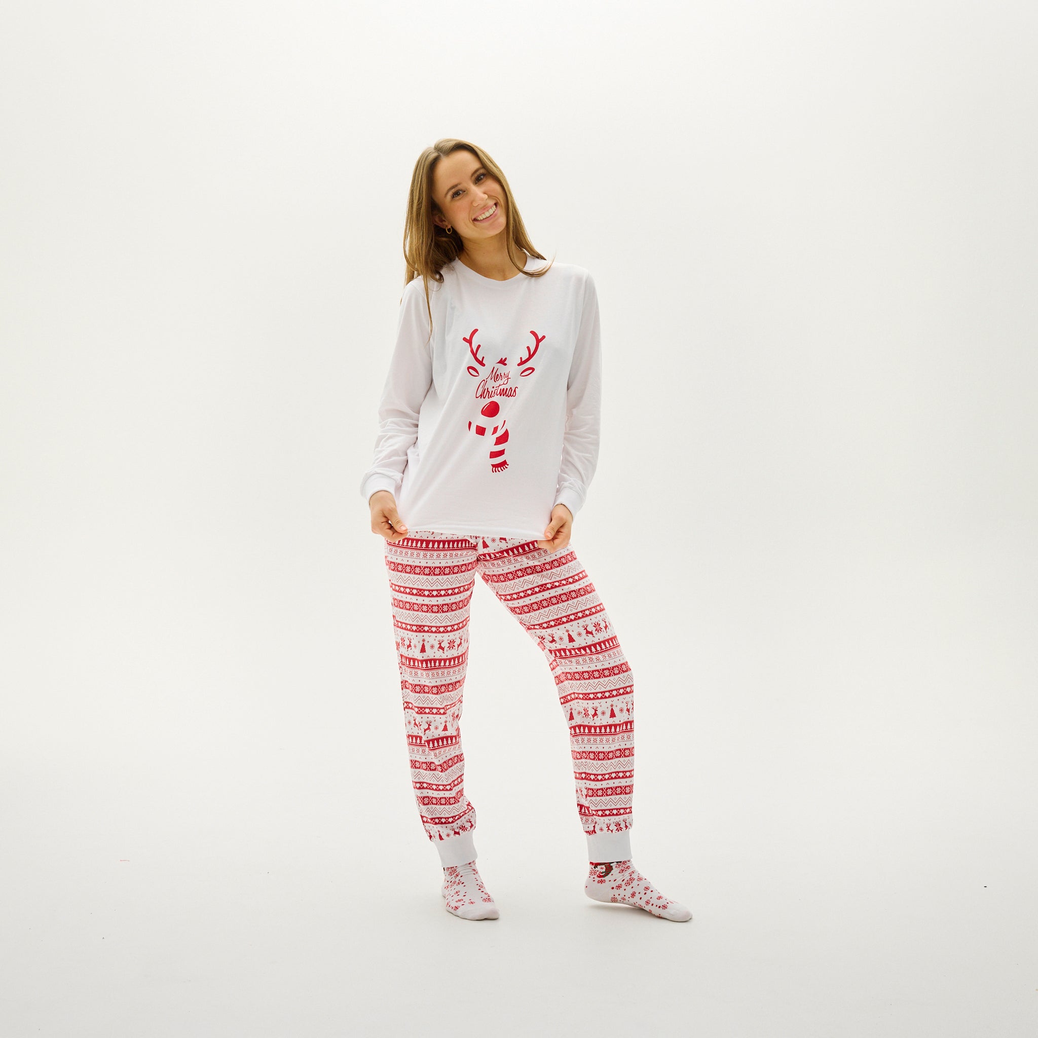 Pyjama Adorable Rouge - Femme