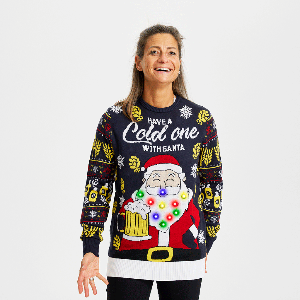 Have A Cold One With Santa - Femme