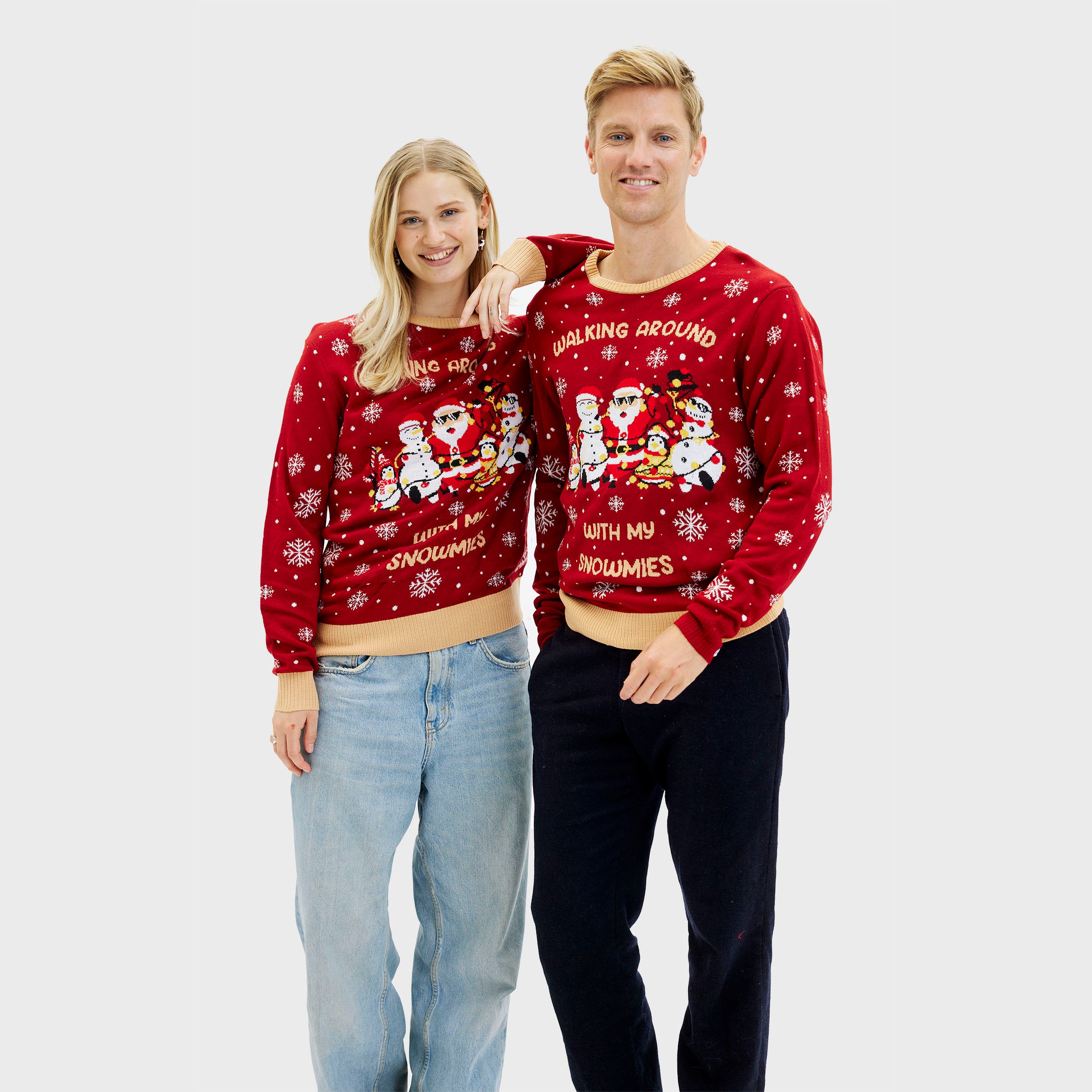 Walking Around With My Snowmies - Homme