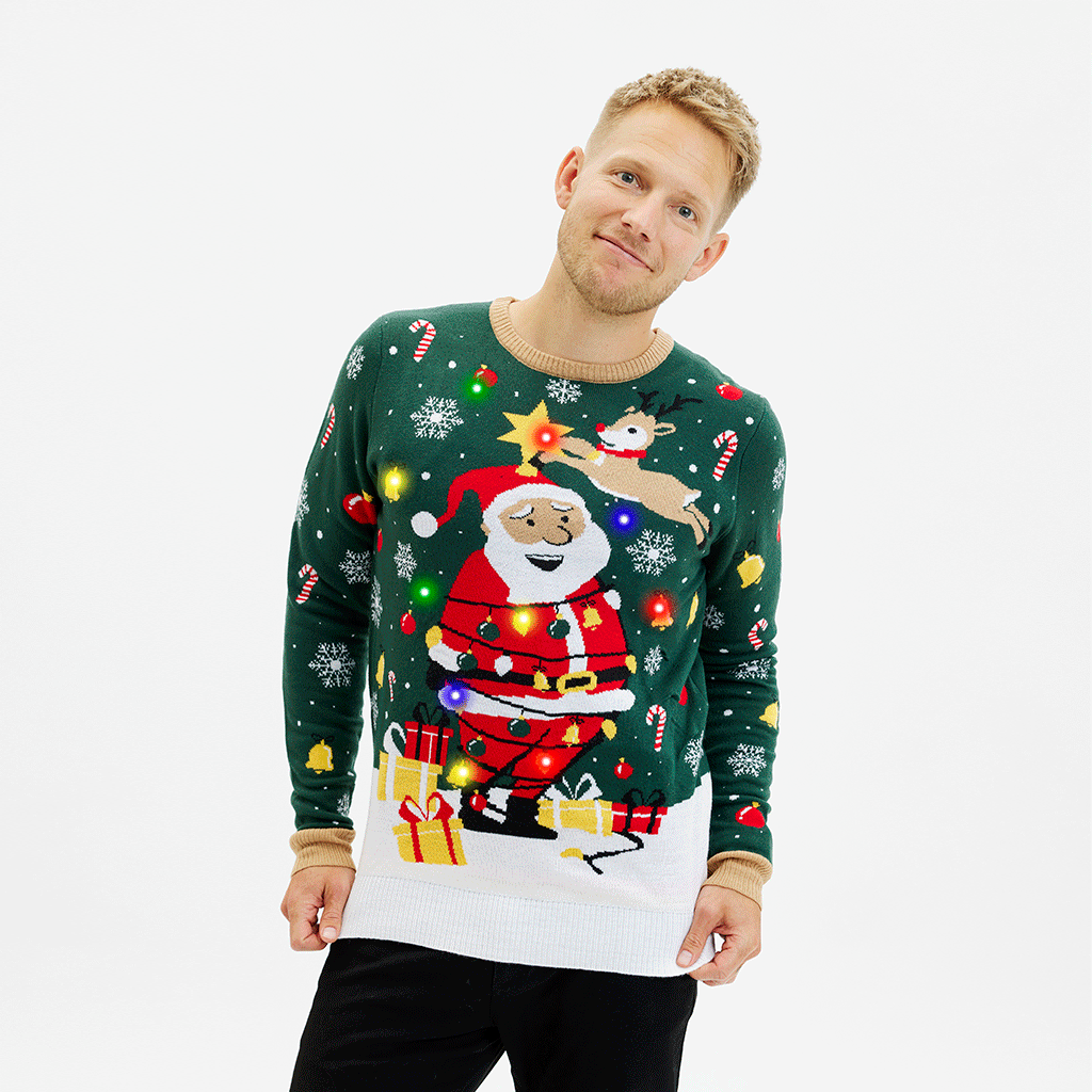 Santa Christmas Star - Homme
