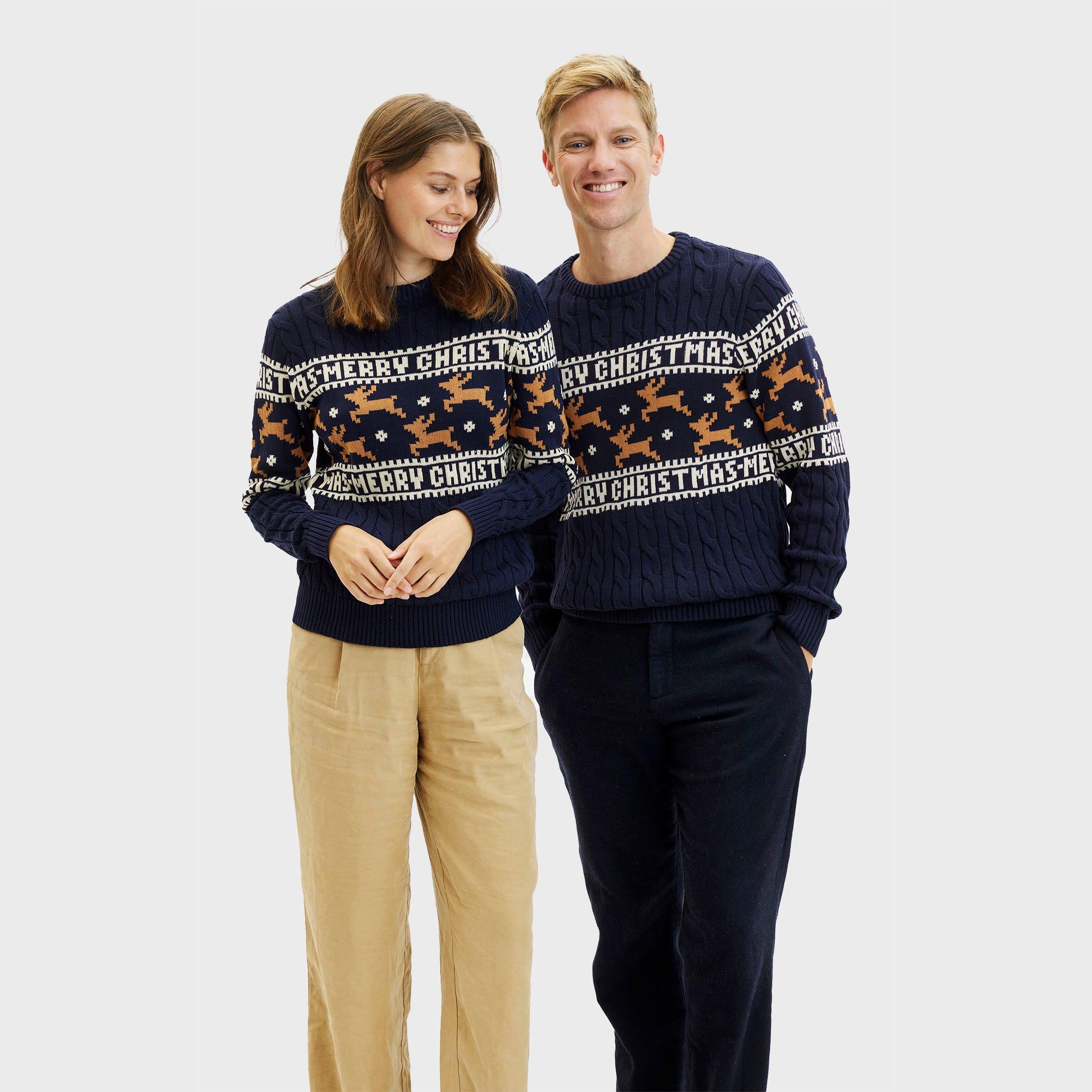 Le Pull De Noël Élegant - Femme