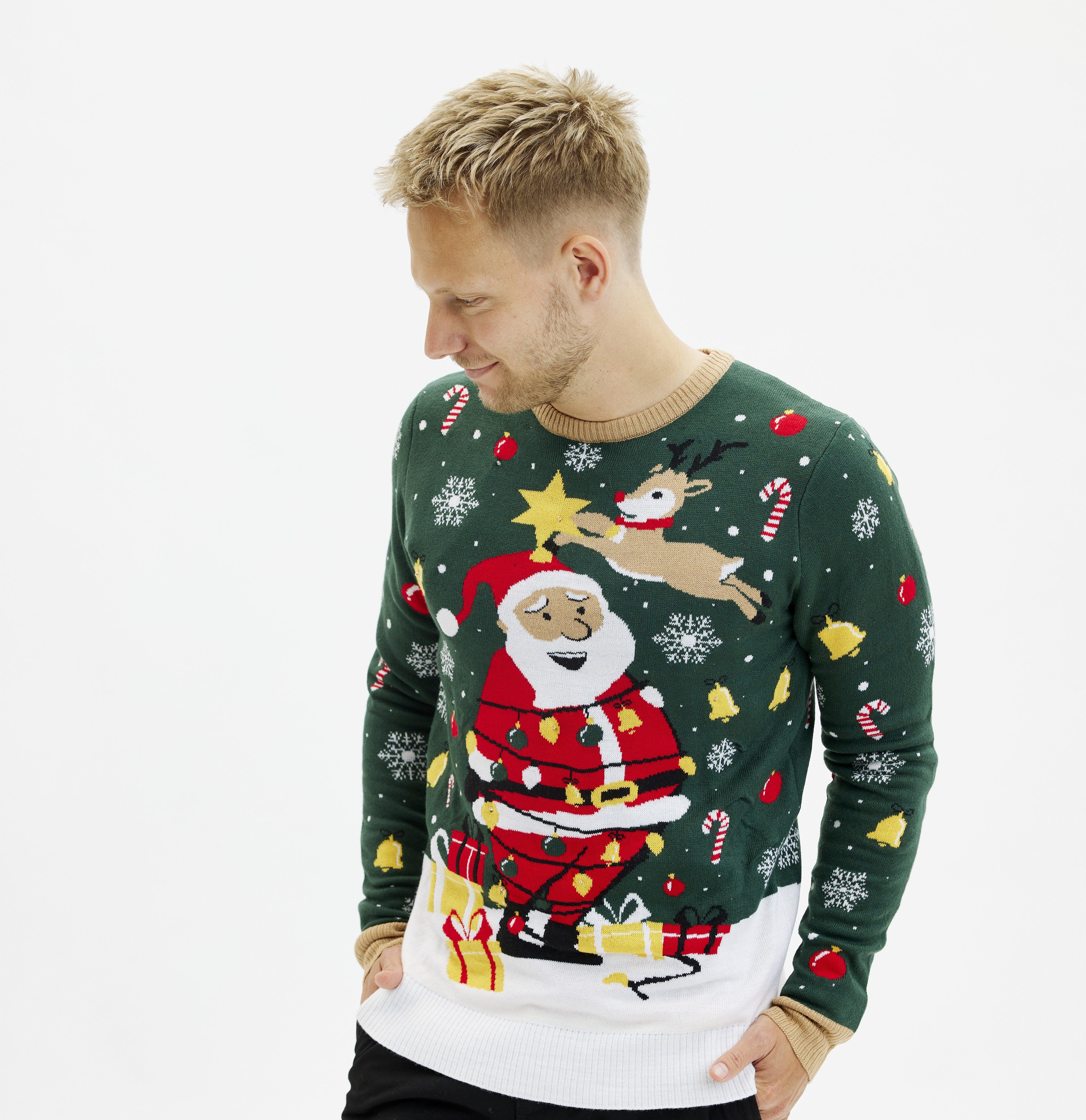 Santa Christmas Star - Homme