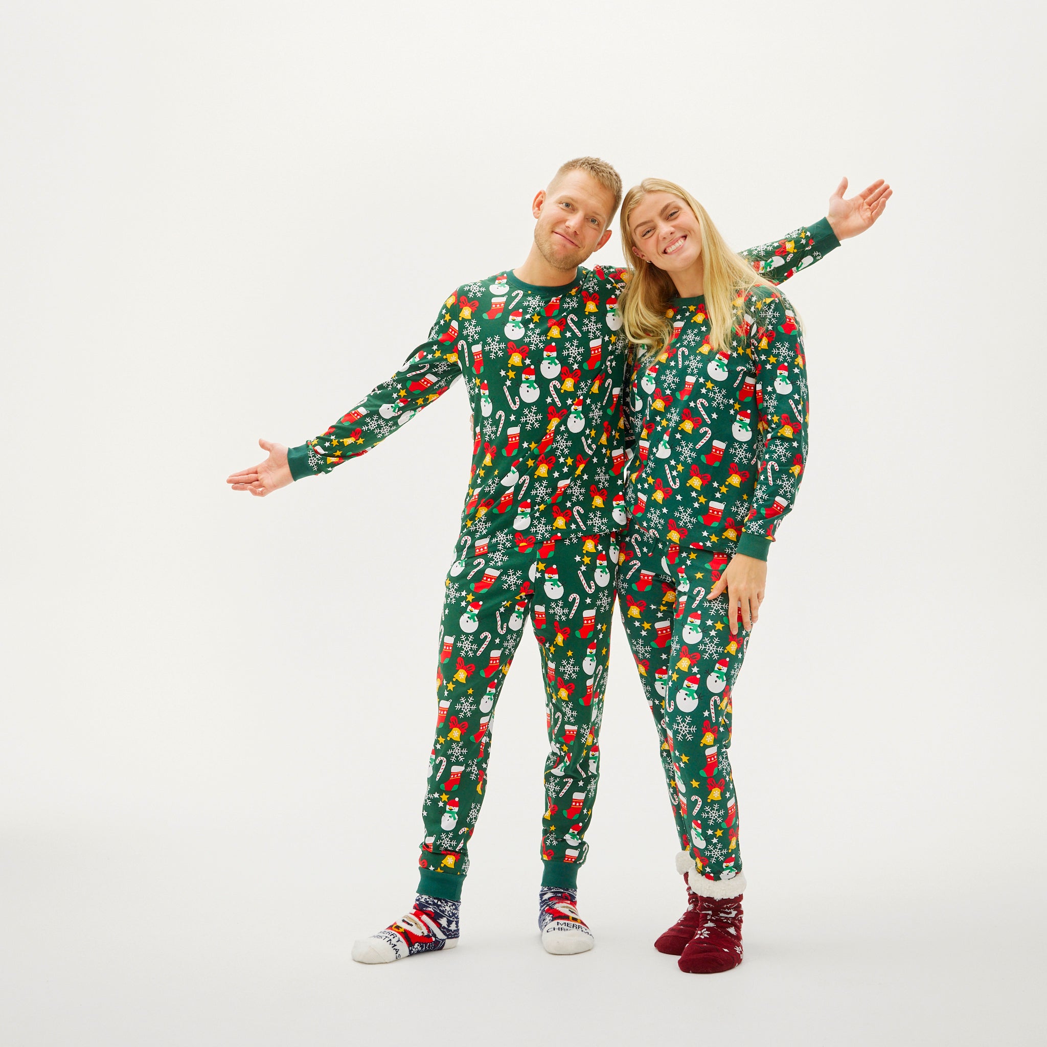 Pyjama De Noël Confortable - Femme
