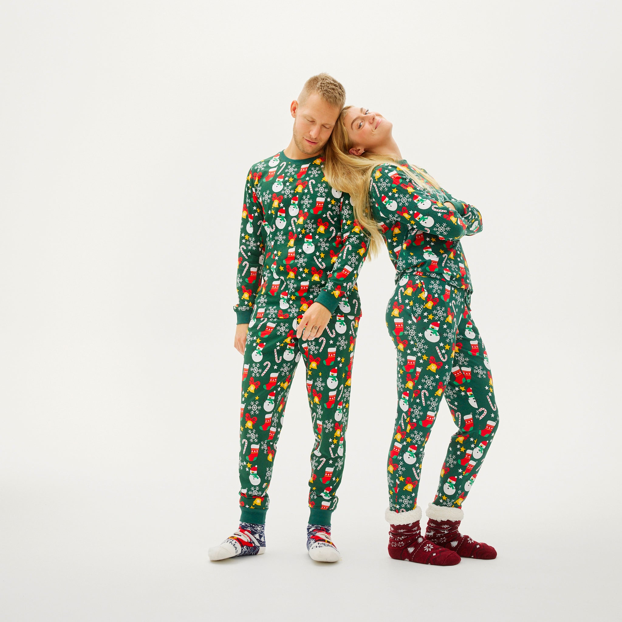 Pyjama De Noël Confortable - Femme