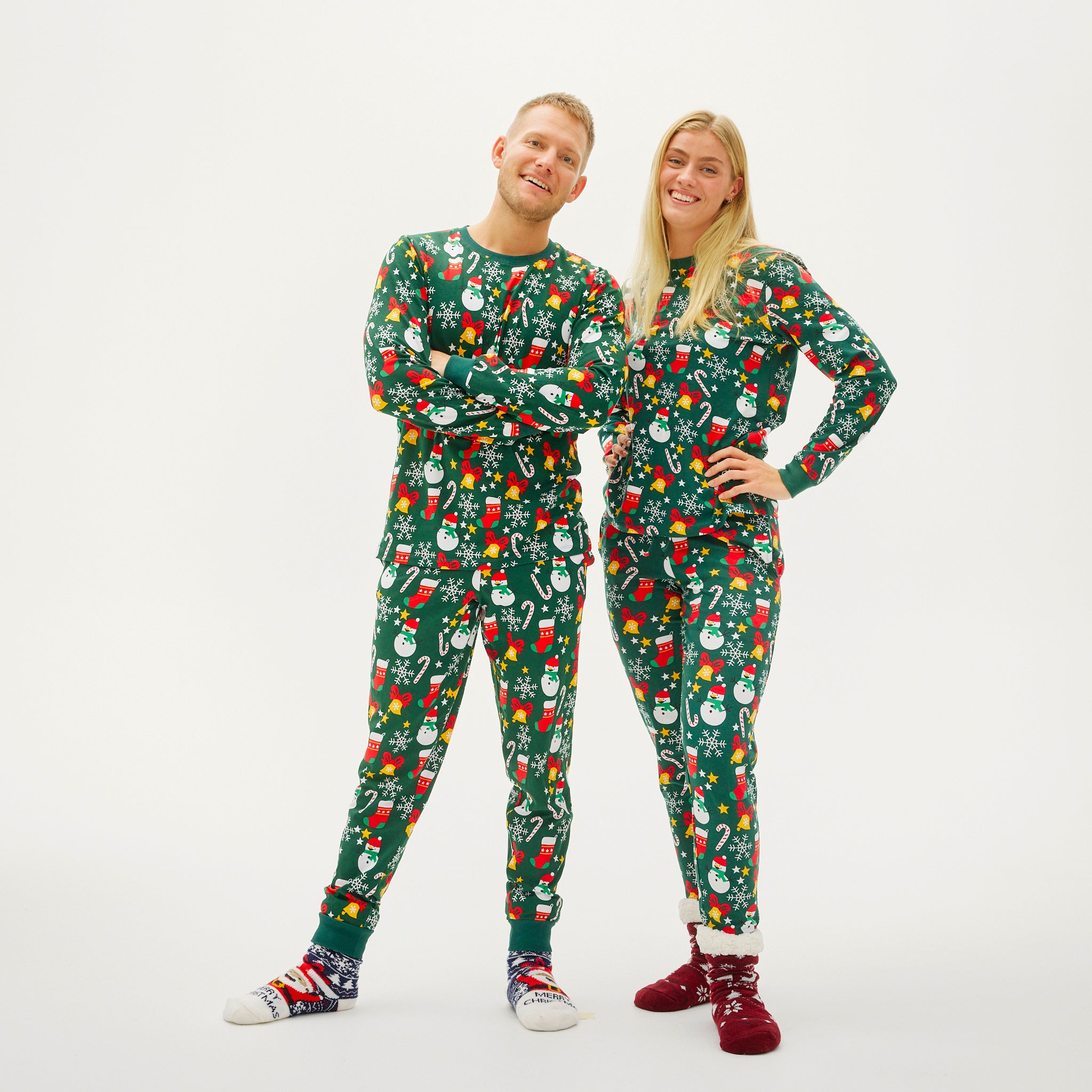 Pyjama De Noël Confortable - Femme