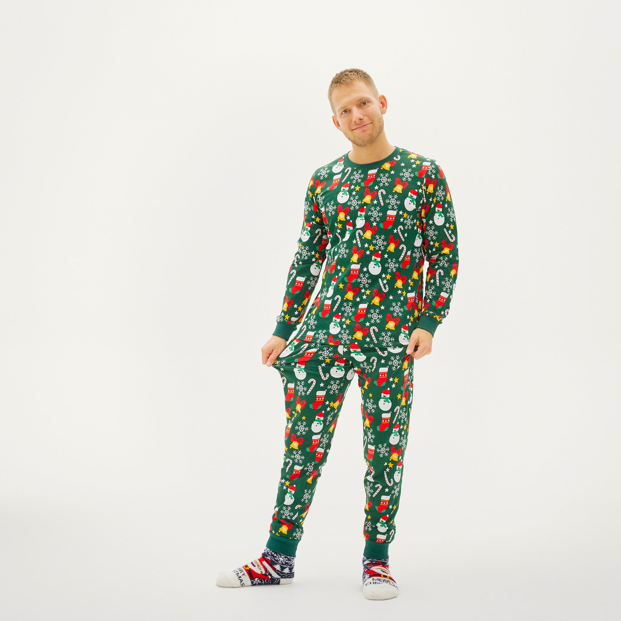 Pyjama De Noël Confortable - Homme.
