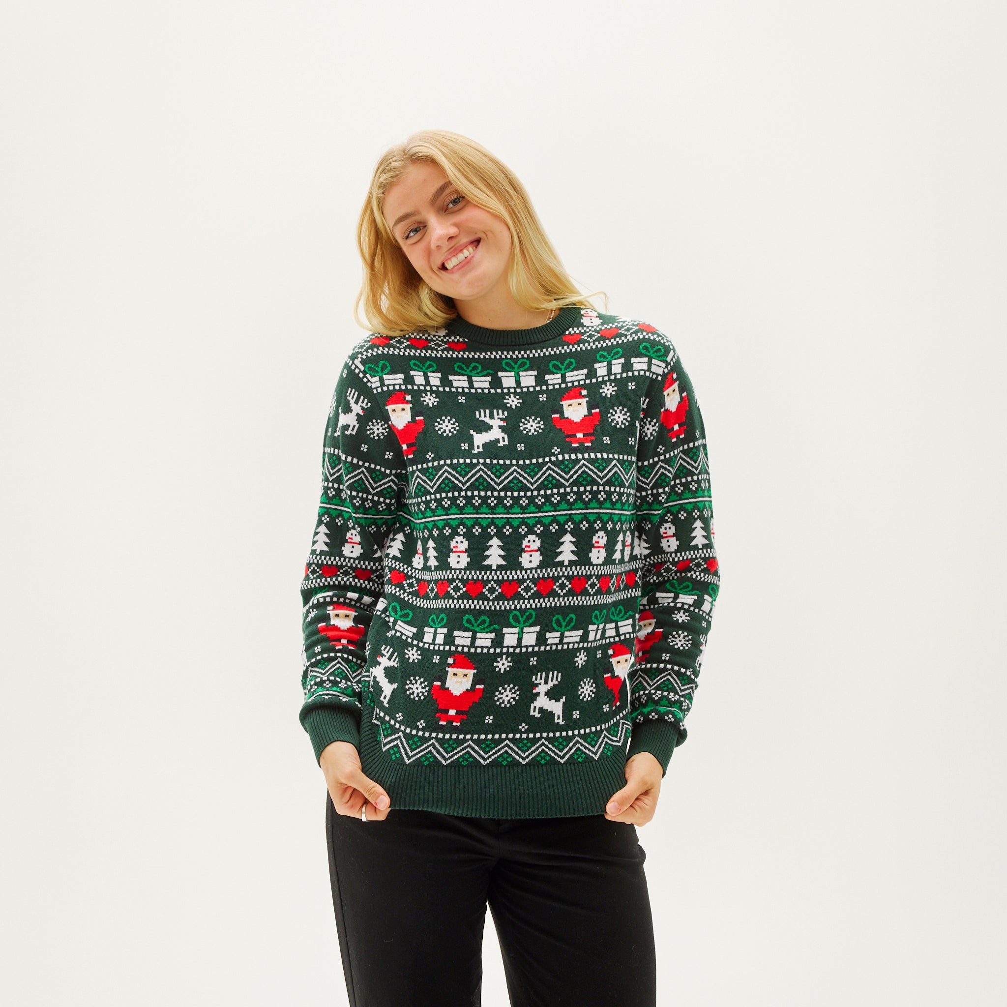 Le Pull De Noël Fin - Femme