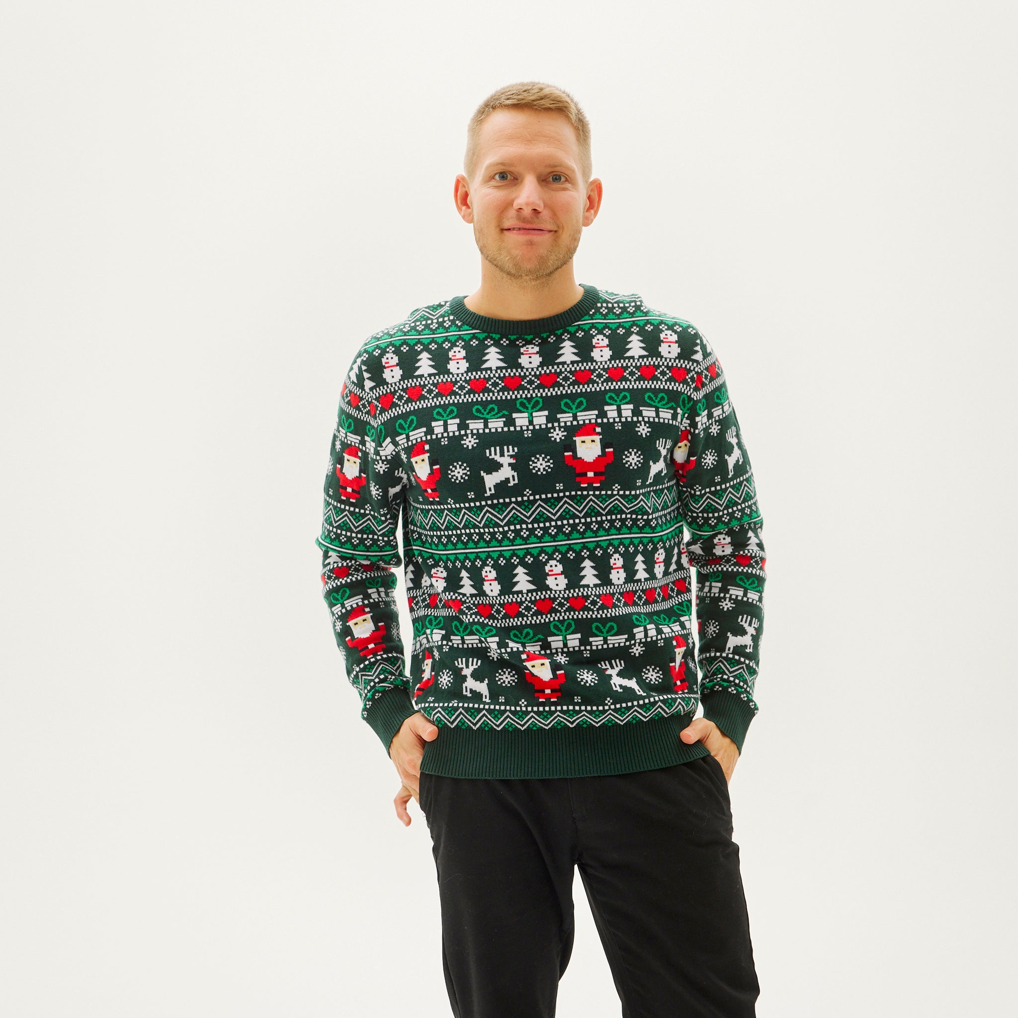 Le Pull De Noël Fin - Homme.