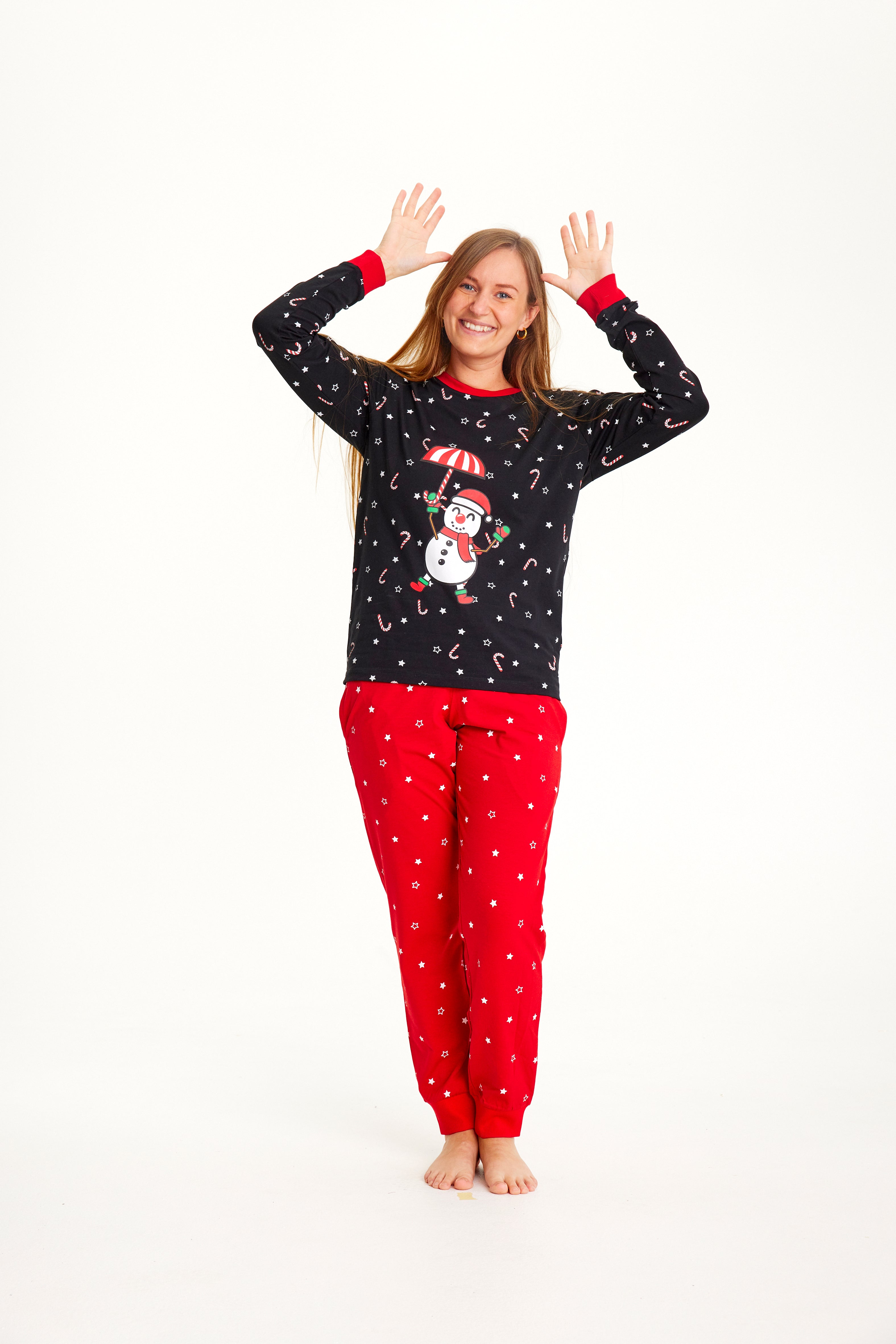 Pyjama Flying Snowman - Femme