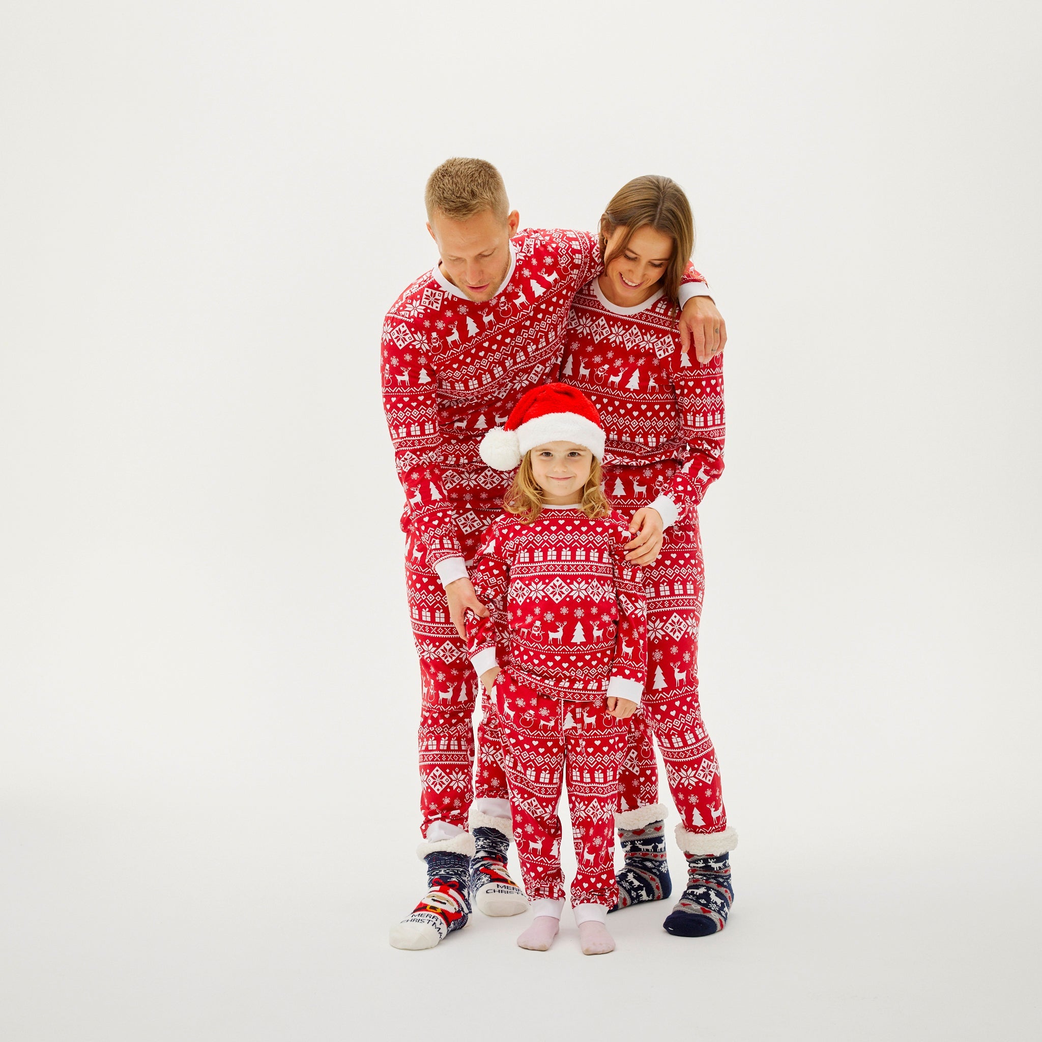 The Peaceful Pyjama De Noël Bordeaux - Femme