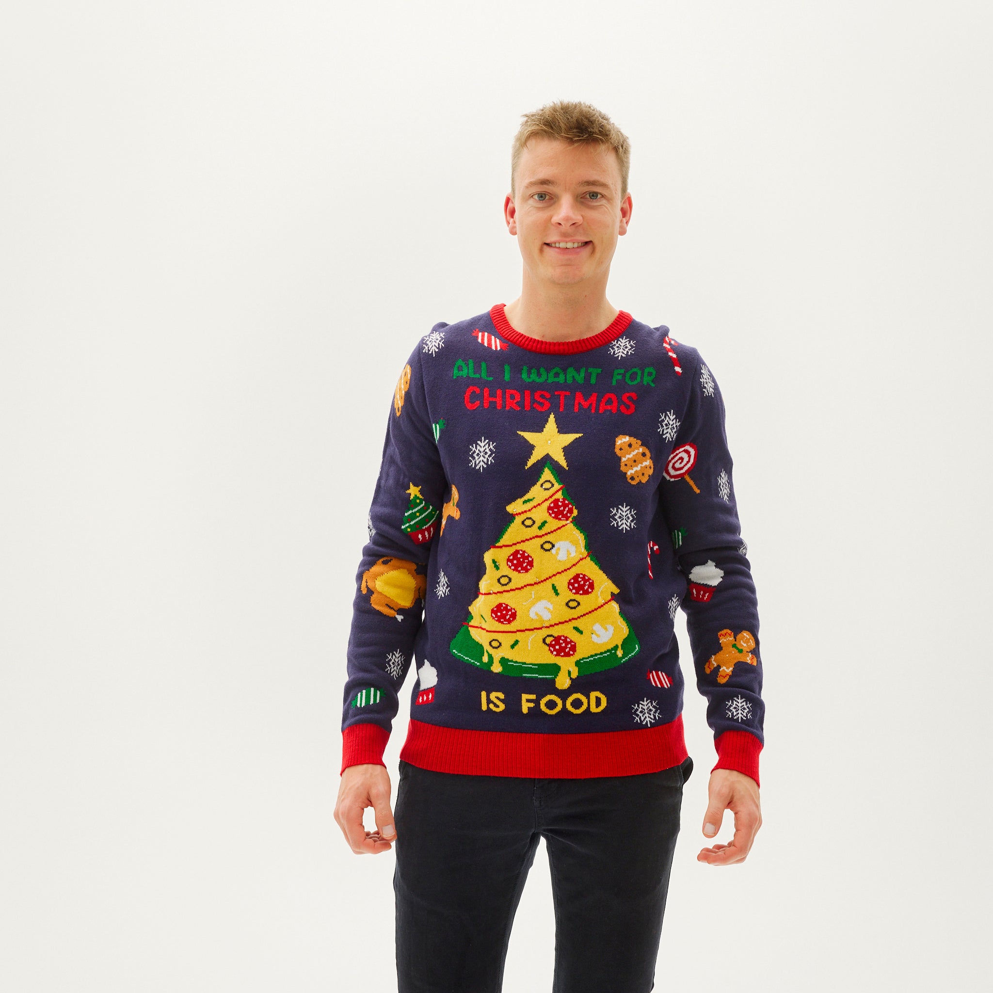 All I Want For Christmas Is Food - Homme